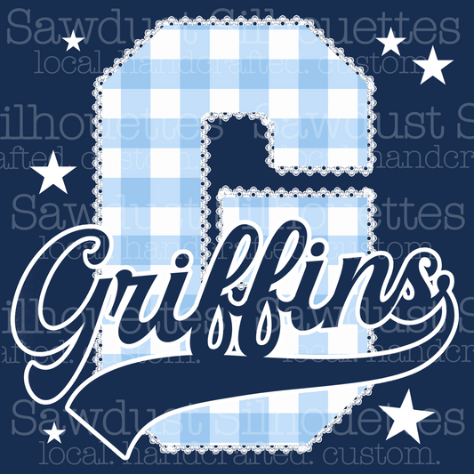 Gingham + Lace G Griffins