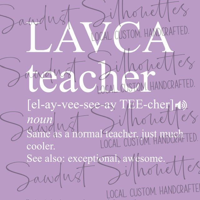 LAVCA Teacher Definition