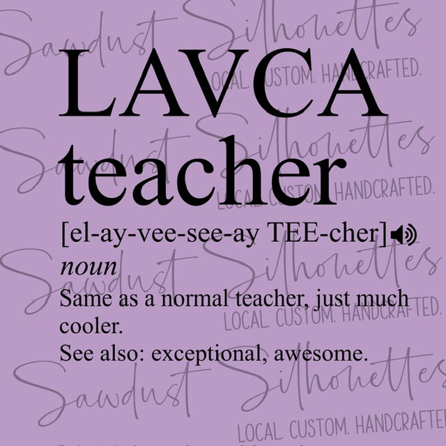 LAVCA Teacher Definition