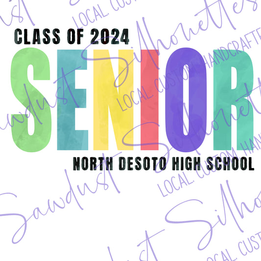 ND Senior 2024 Tee or Sweatshirt