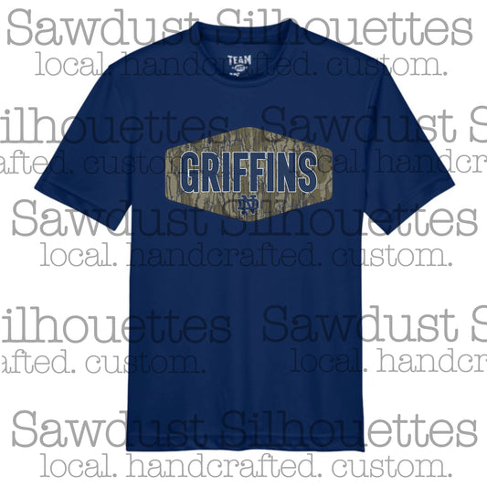 Griffins Camo Patch Bottomland