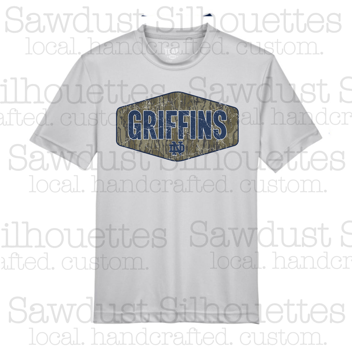 Griffins Camo Patch Bottomland