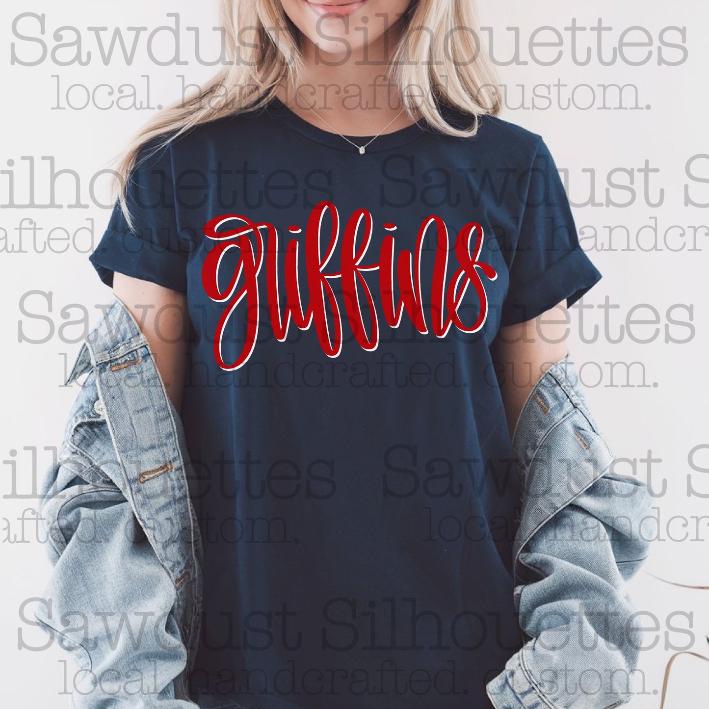 Cursive Cutie- ND Griffins