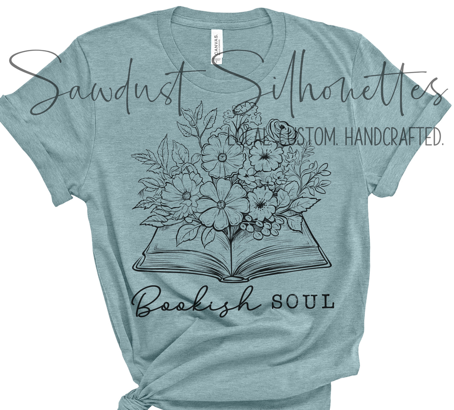 Floral Book Tees