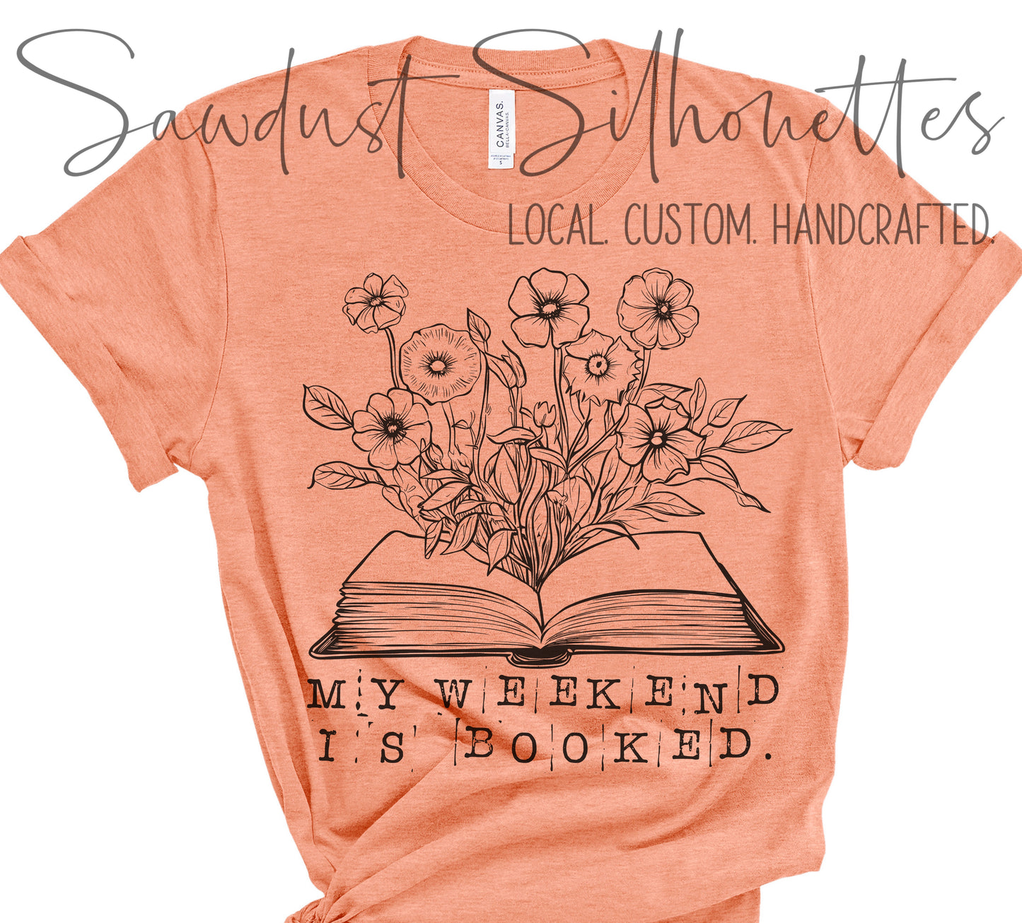 Floral Book Tees