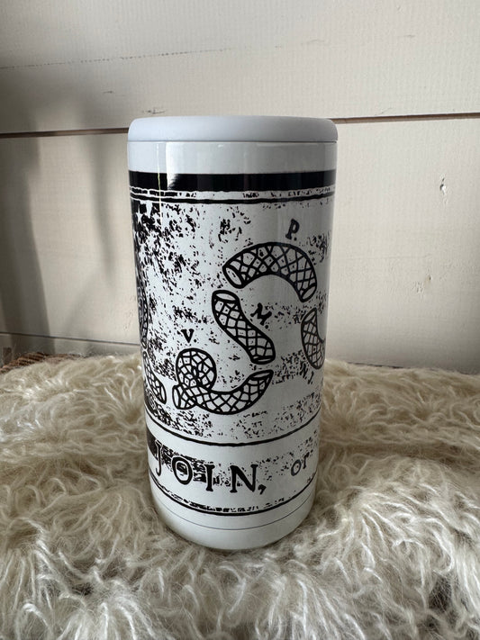 Join Or Die Skinny Can Beverage Cooler