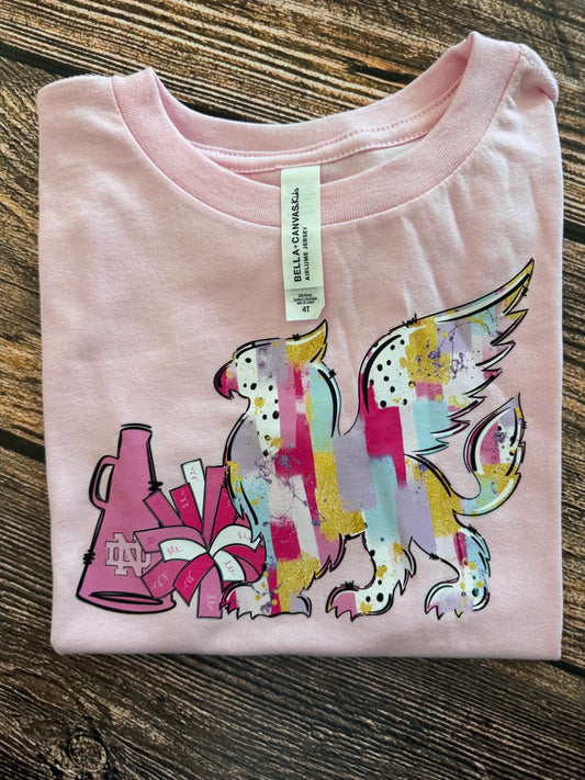 Pink ND Cheer 4T