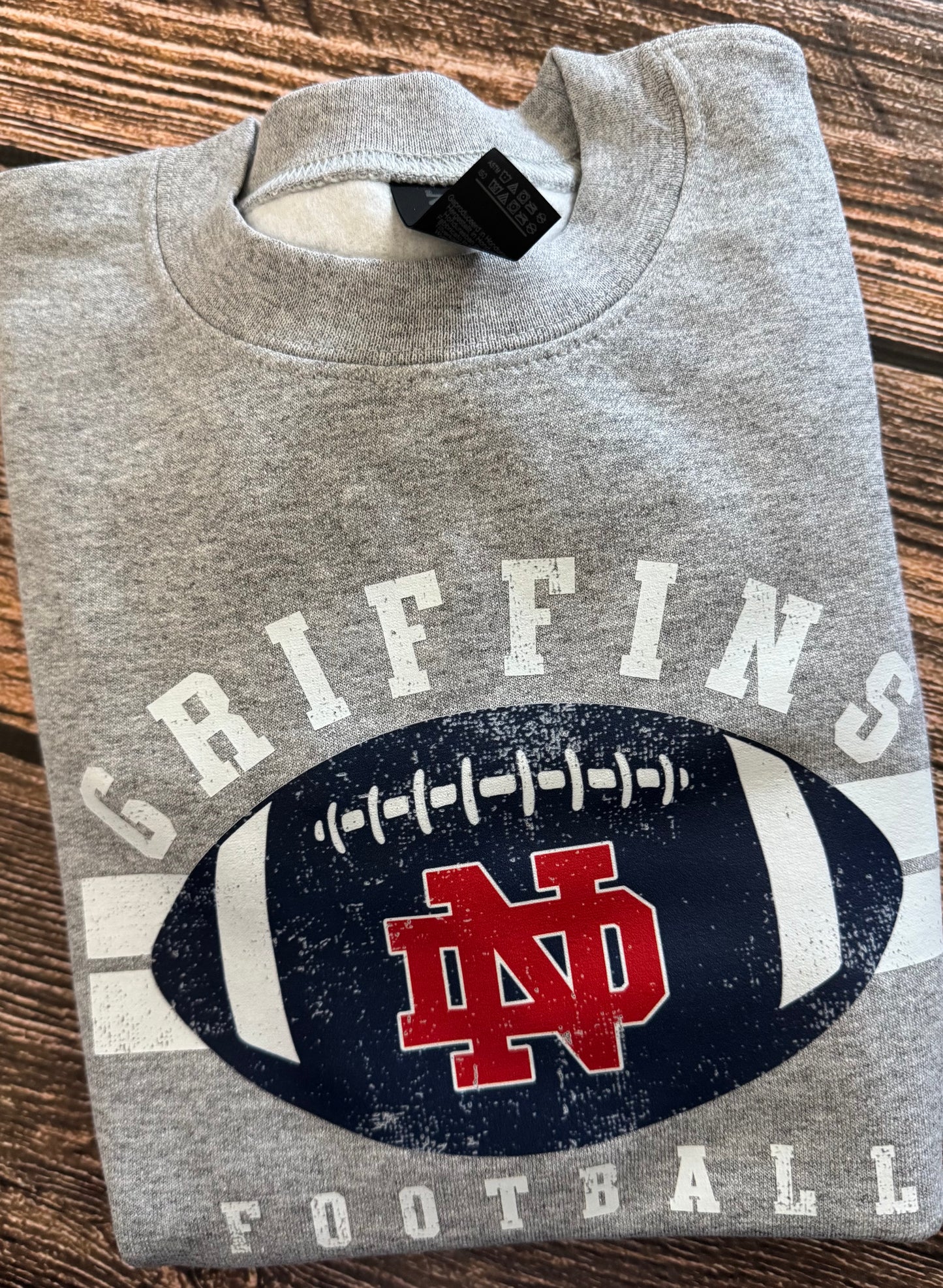 YM Griffins Football Crewneck