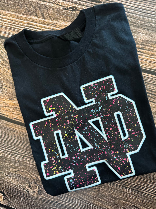 Black Paint Splatter ND YM