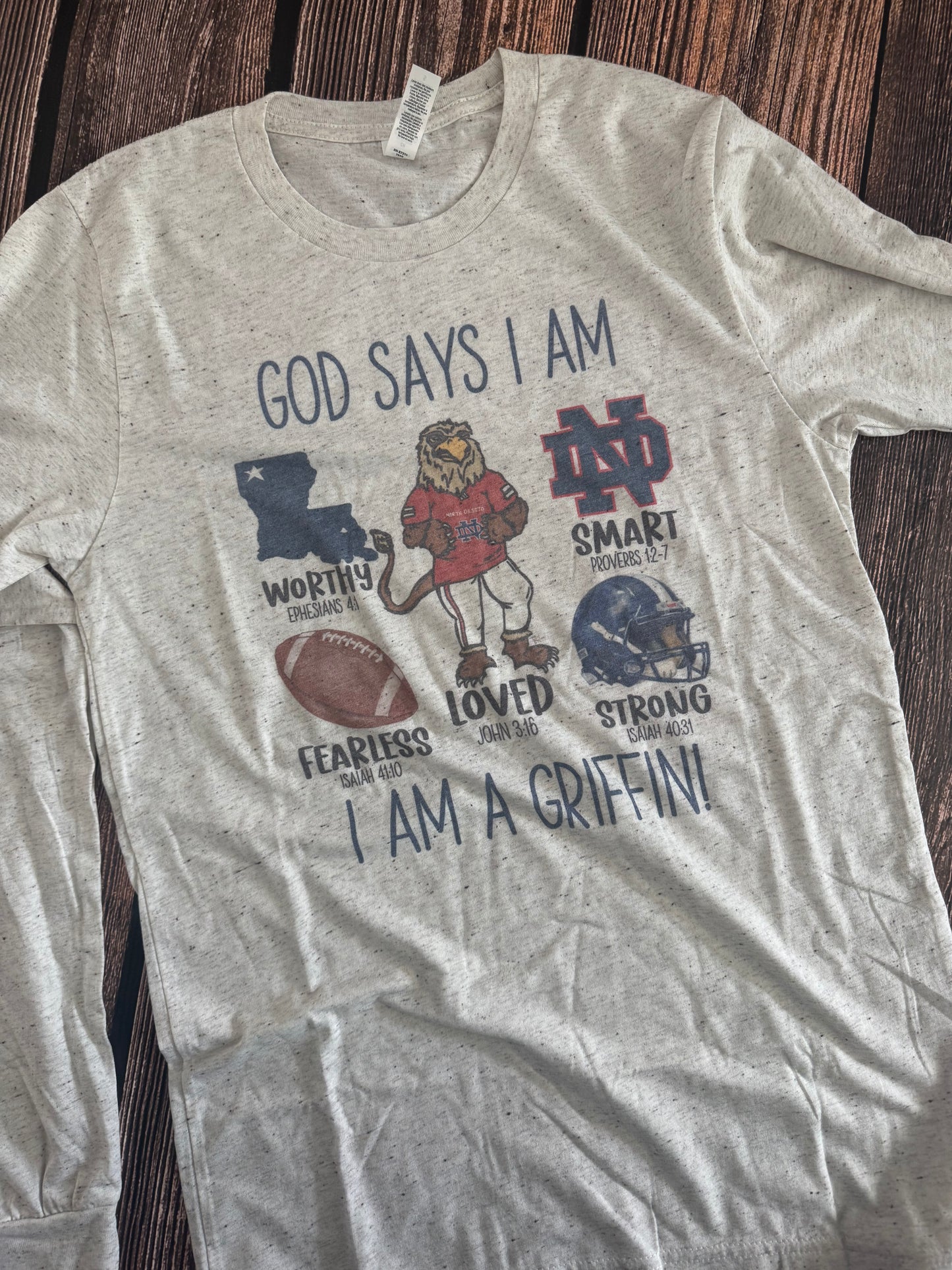 AS Oatmeal God Says I am- ND