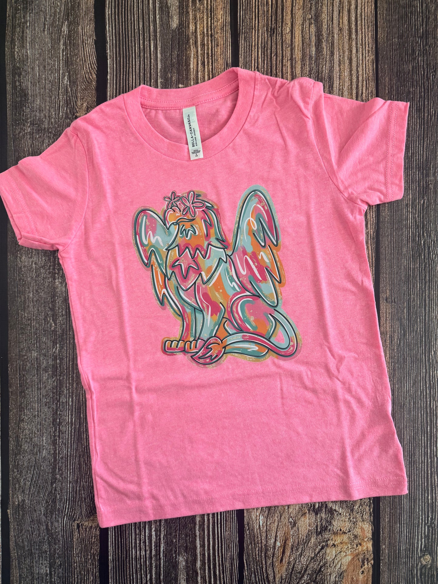 YS Neon Pink Flower Power Griffin