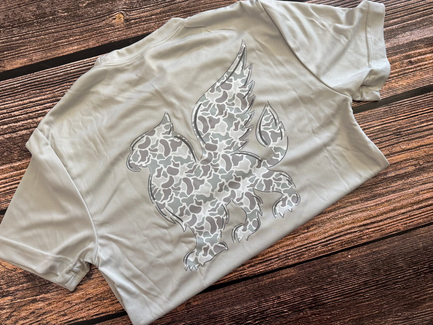 YS white camo griffin drifit