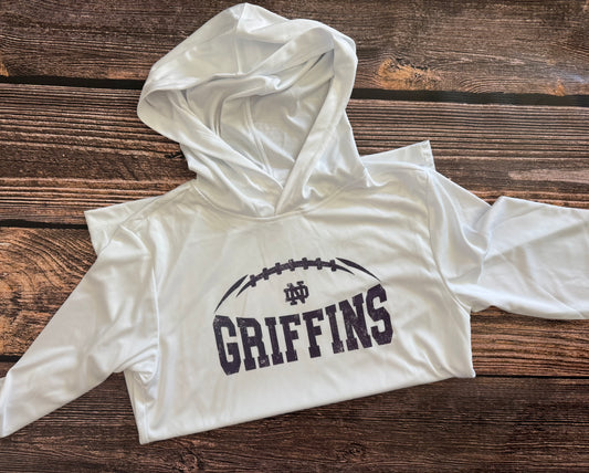 YM Griffins football Long Sleeve Drifit