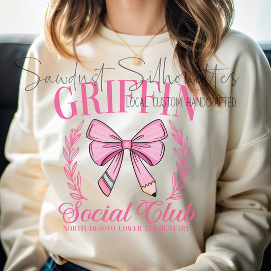 Griffin Social Club Crewneck Sweatshirt