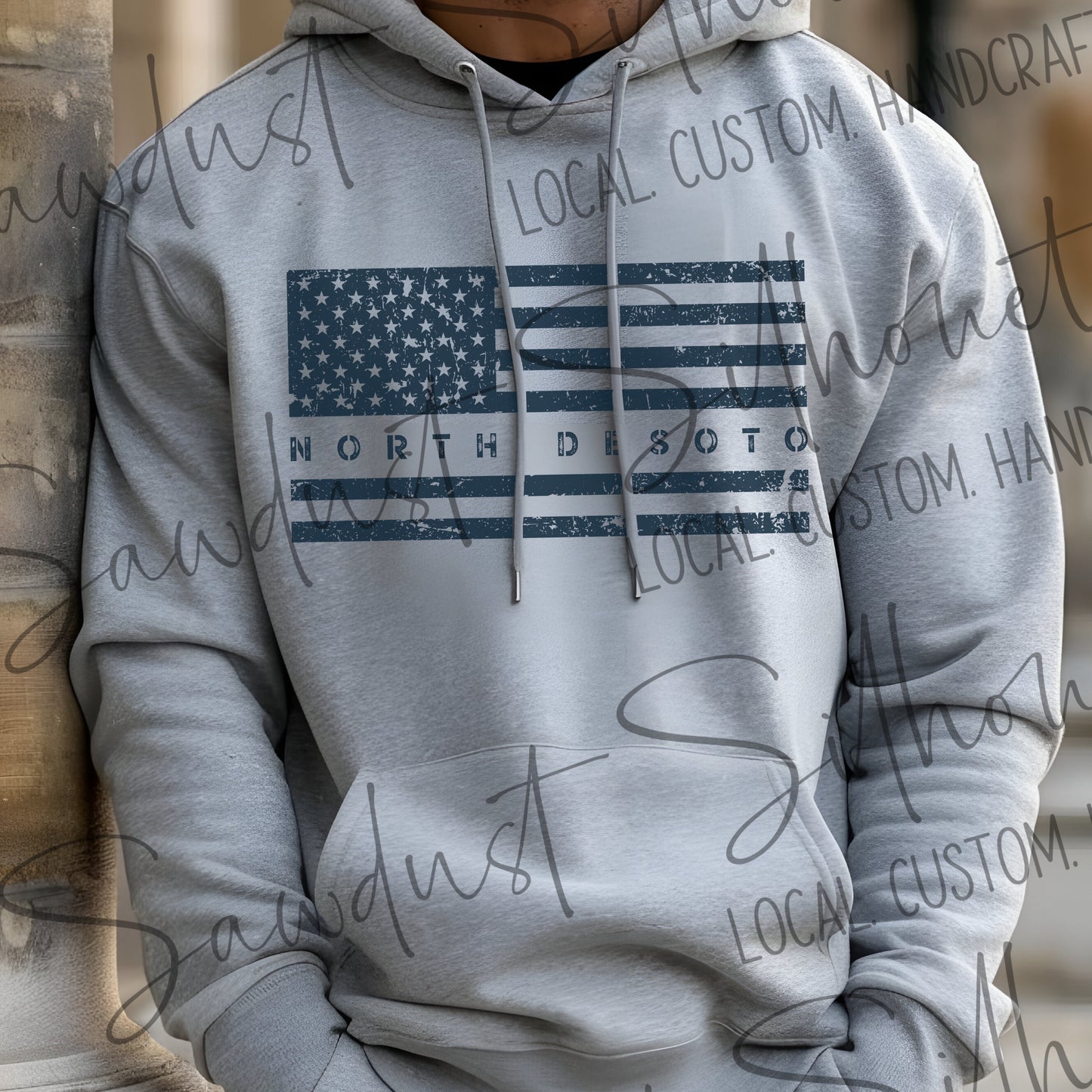 North Desoto Flag Hoodie