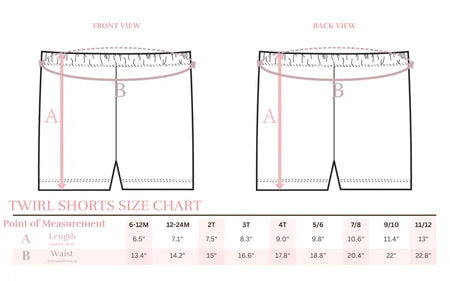 PREORDER- MR Twirl Shorts