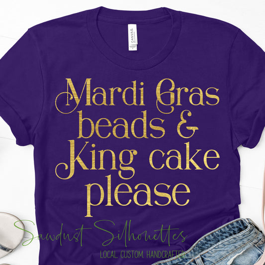 All the Mardi Gras Things Tee