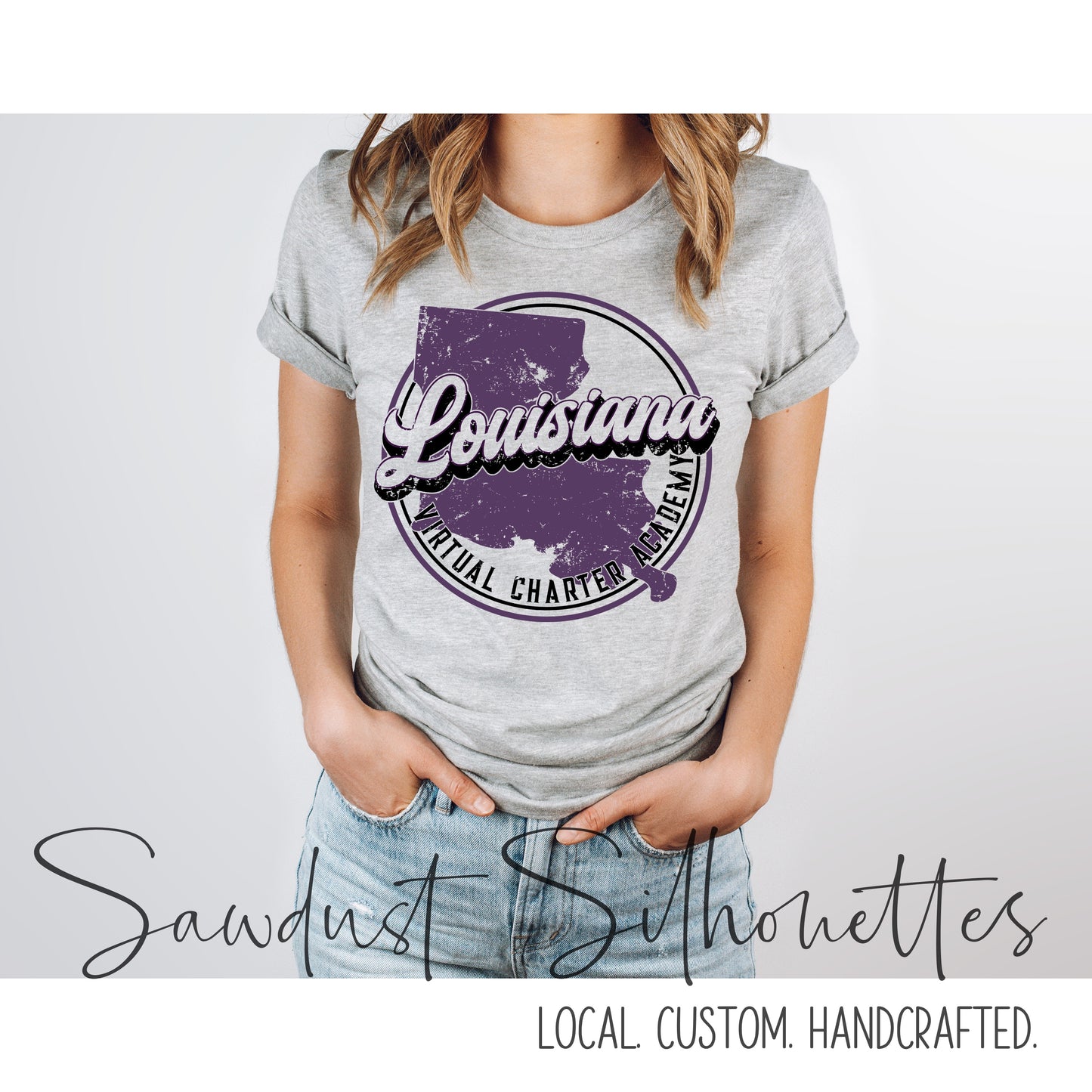 LAVCA- Louisiana Circle Tee/Sweatshirt/Hoodie