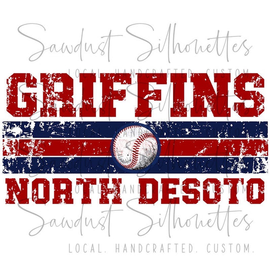 GRIFFINS BASEBALL/SOCCER/FOOTBALL -Youth short sleeve