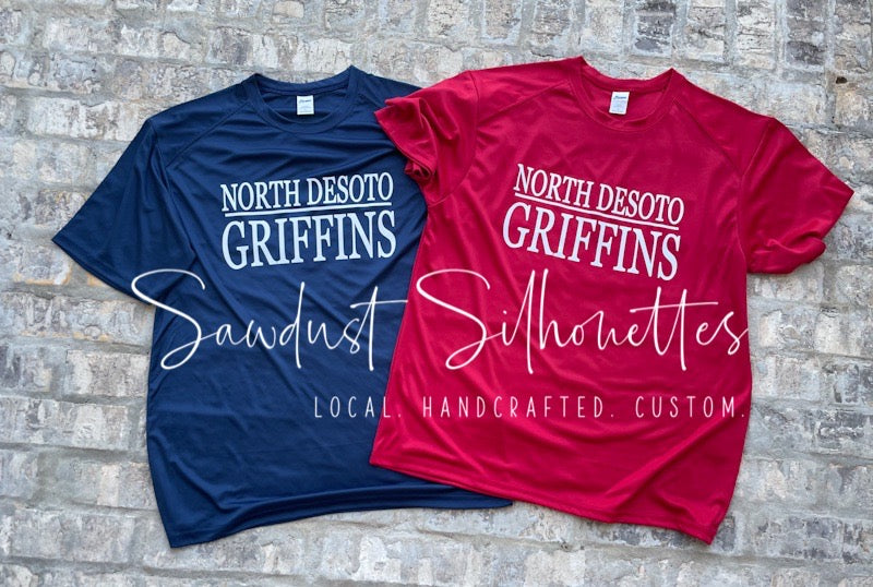 YOUTH NORTH DESOTO/GRIFFINS short sleeve tee