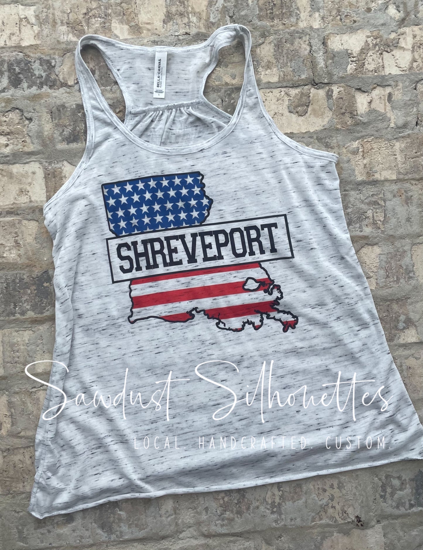 Shreveport LA Flag Tank