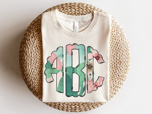 ROUND MONOGRAM short sleeve