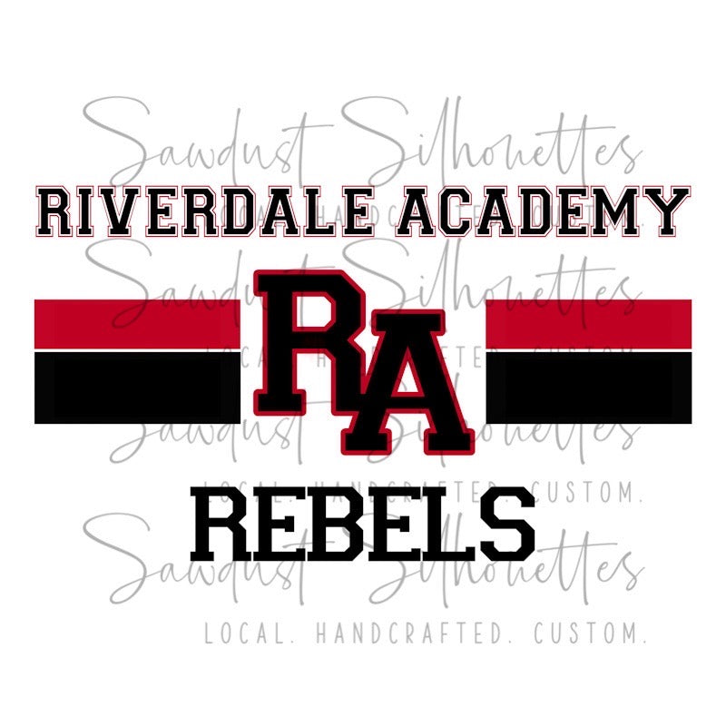 Riverdale Academy- ADULT- short sleeve tee