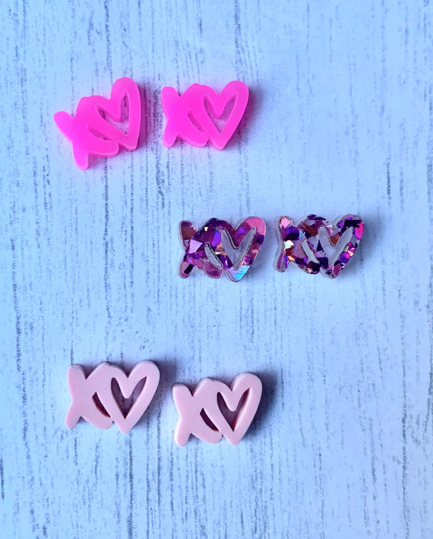 XOXO Valentines Stud Earrings