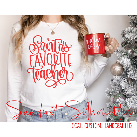 Christmas Cursive Tees