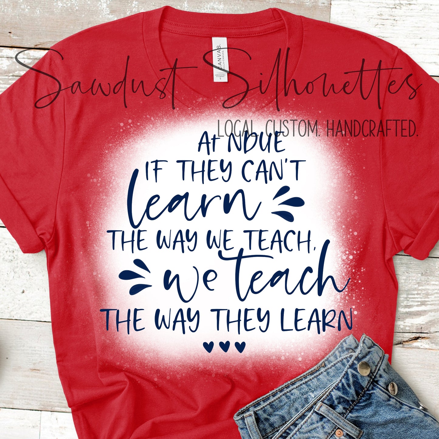 TEACH THE WAY THEY LEARN Adult Short Sleeve Tee