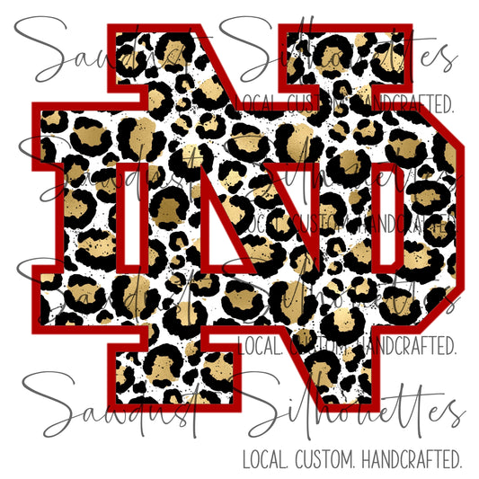 YOUTH Leopard ND LOGO Sweatshirt